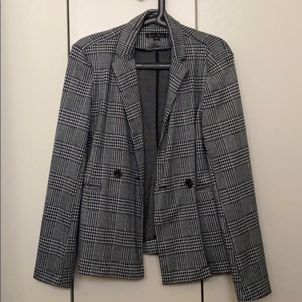 Cute baggy plaid blazer